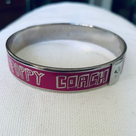 Coach Poppy Bangle Bracelet - Picture 6 of 8